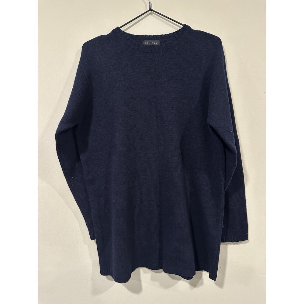 Limited London Paris New York Lambswool Sweater Long Sleeve Size Small 2653